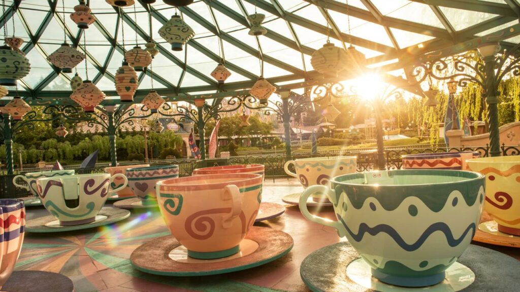 Mad Hatter's Tea Cups
